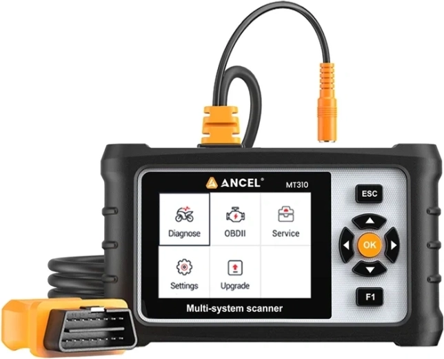 Diagnostický skener pre motocykle Ancel MT310