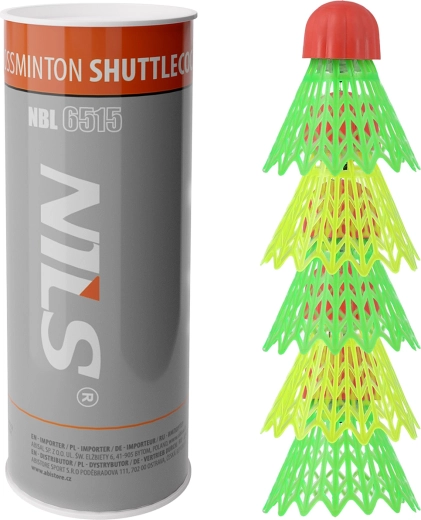 Crossmintonové loptičky NILS NBL6515, 5 ks