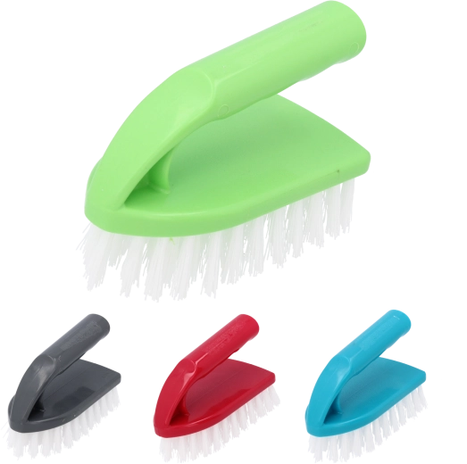 Veľká žehličková kefa na čistenie s ergonomickou rukoväťou