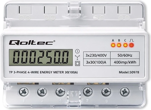 Prehľadné LCD s presnými odpočtami v kWh