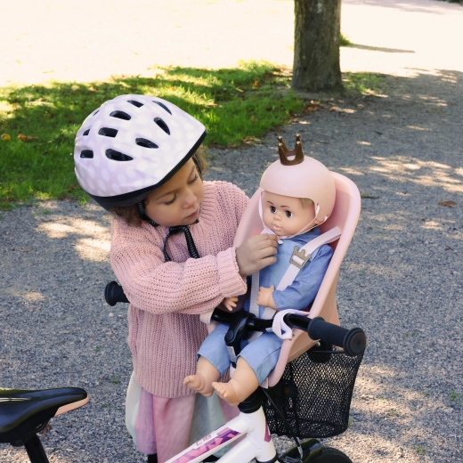 Montáž vpredu aj vzadu na detský bicykel