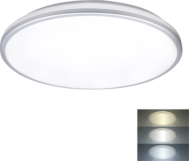 Solight okrúhle LED svietidlo s ochranou proti vlhkosti IP54, 18 W, 1530 lm, 33 cm