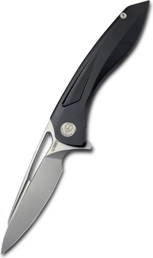 Kubey Velocé vreckový nôž 10 cm, titán, spona