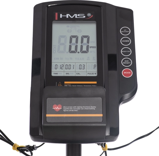 LCD konzola s meraním pulzu a funkciami navyše