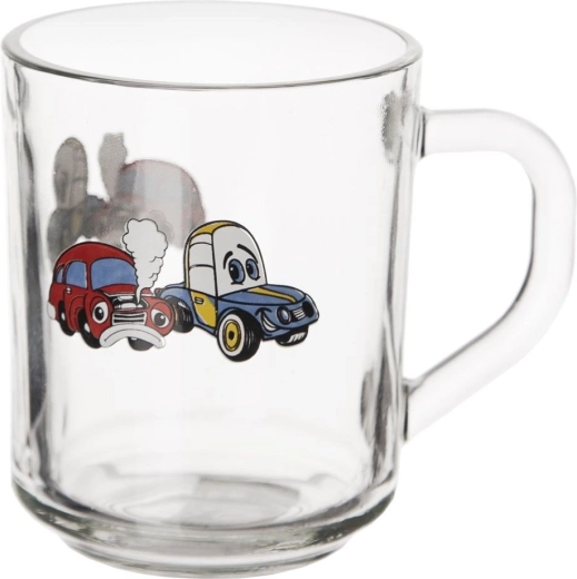 Sklenený hrnček Orion auto 230 ml