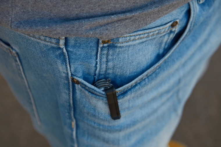 Deep carry pre bezpečné nosenie vo vrecku