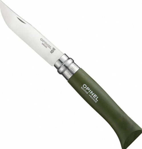 Opinel N°08 Trekking vreckový nôž, khaki