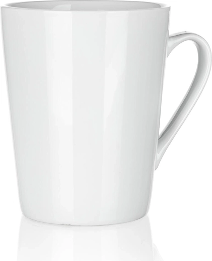 Keramický hrnček WILBY 420 ml biely