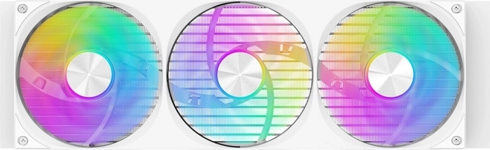 Integrovaný modul troch ARGB ventilátorov s PWM a tichým chodom