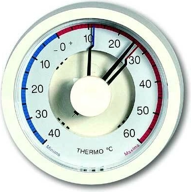 TFA bimetalový teplomer maxima–minima