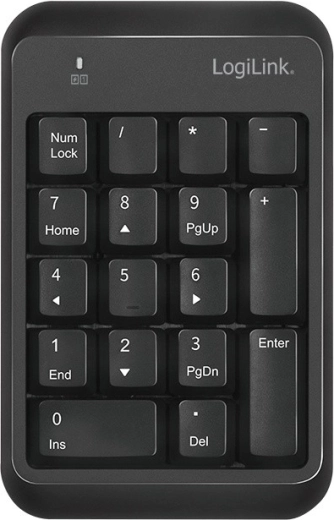 Bluetooth numerická klávesnica LogiLink v5.1 čierna