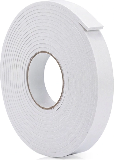 FX Tools biela samolepiaca penová tesniaca páska na dvere a okná 2 cm, 6 m