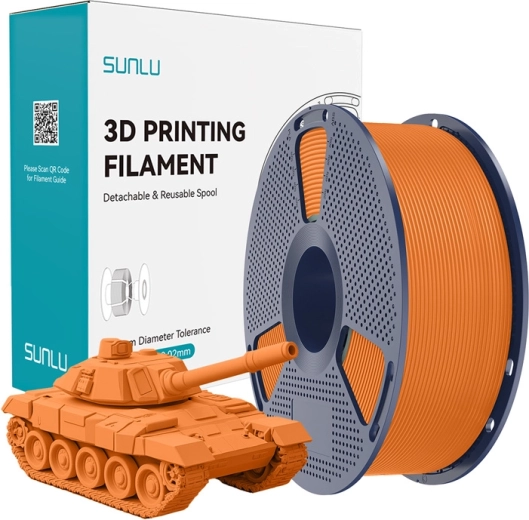 Sunlu PLA+ high-speed filament oranžový