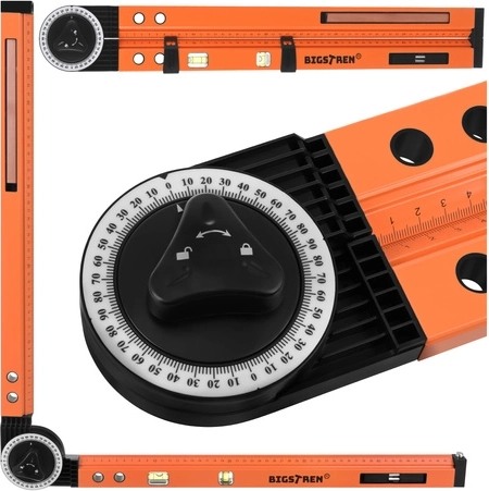 Pravítko 500 mm a funkcia kružidla v jednom