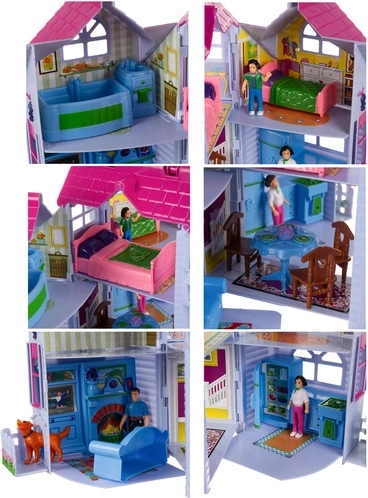 Šesť detailných miestností a bohaté doplnky