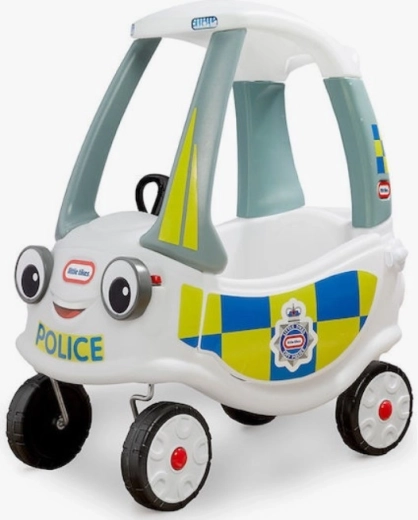 Odrážadlo Little Tikes Cozy Coupe polícia biele
