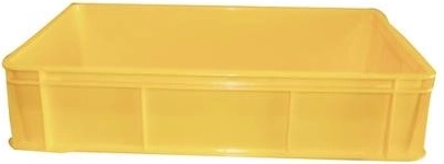Prepravka na lahôdky 60 × 40 × 13,5 cm, plast, nosnosť 30 kg, mix farieb
