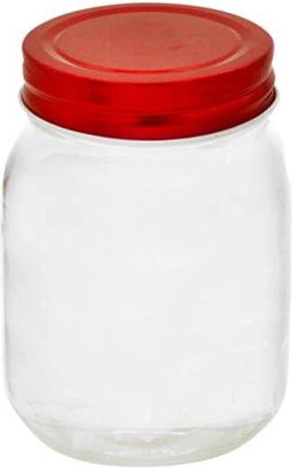 Zavárací pohár s viečkom TORO 380 ml