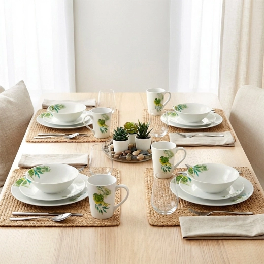 Tropický dizajn, ktorý rozžiari stôl