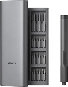 Elektrický precízny skrutkovač XIAOMI s magnetickým puzdrom a 24 bitmi S2