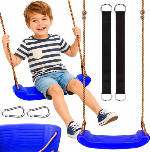 Detská záhradná hojdačka Swing-Y modrá