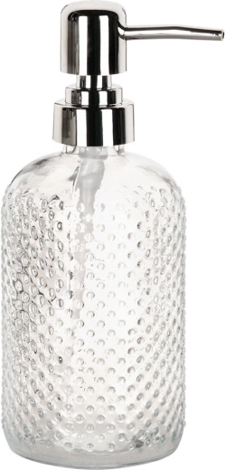 Kvalitné číre sklo so zdobenou textúrou