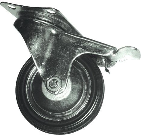 Otočné koliesko s brzdou 75 mm, nosnosť 40 kg