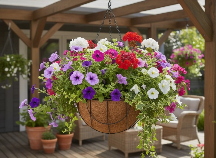 Dekoratívny vzhľad na balkón aj terasu