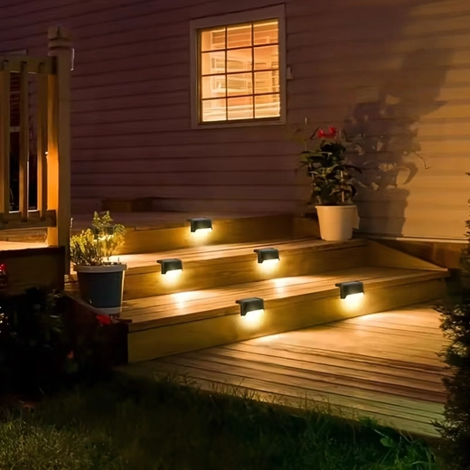 Teplé a bezpečné osvetlenie schodov