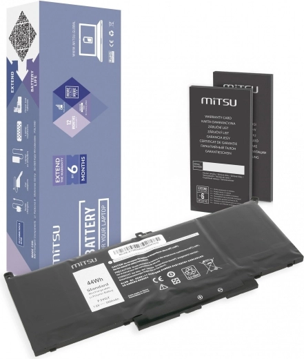 Mitsu batéria pre Dell Latitude 7390 a 7490 5800 mAh (44 Wh)