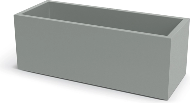 Kvetináč Cubla case 98 cm, betónovo sivý