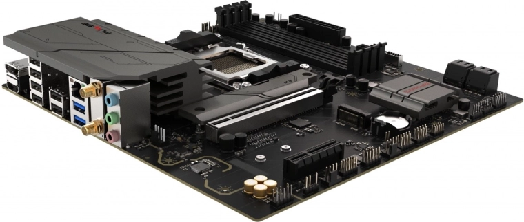 Chladenie VRM, M.2 a čipsetu