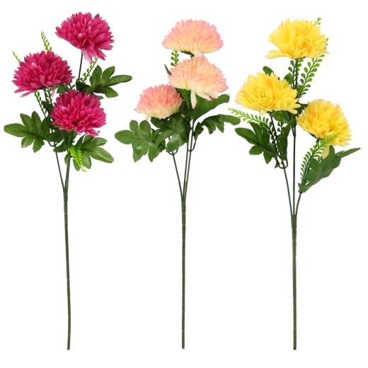 Tri kvety pre plný efekt