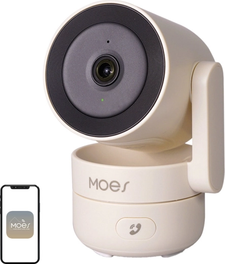 Moes vnútorná Wi‑Fi PTZ IP kamera 4 Mpx