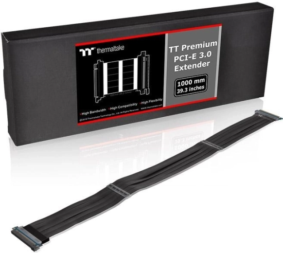 Thermaltake prémiový riser kábel PCIe 3.0 x16 1000 mm