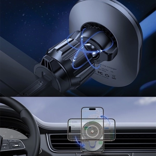 Otočný kĺb 360° a pevný klip