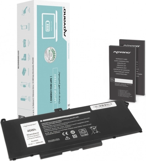 Batéria Movano pre Dell Latitude 5520/5420 a Precision 3560 (46 Wh, 3000 mAh)