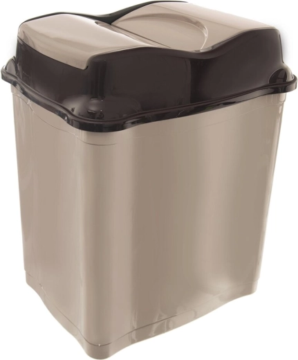 Odpadkový kôš Whirlpool 9 l, kávovohnedý