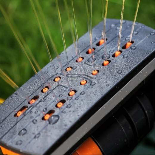 Široké pokrytie vďaka 16 tryskám