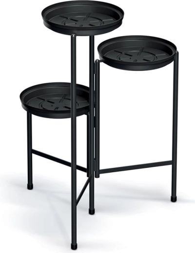 Stojan na kvety TOL Stand 42 cm čierny