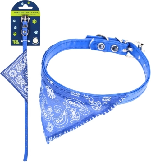 Obojok pre psa so šatkou TRIK&ROLL 22,5–27,5 cm