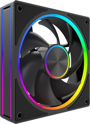 Ventilátor MODECOM Volcano Loop 120 ARGB, 120 mm, čierny