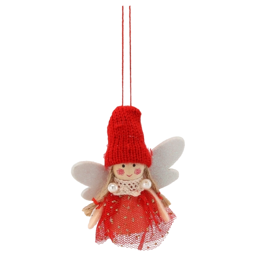 Čarovný anjel s červenou čiapkou