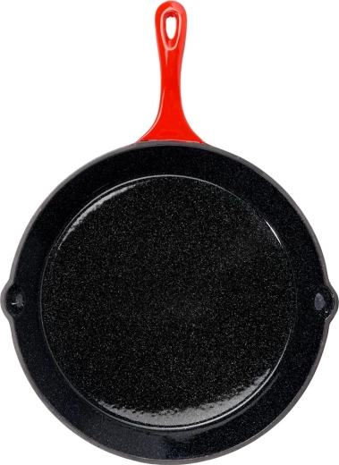 Silná liatina a smalt pre rovnomerné teplo