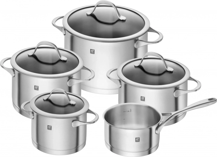 Súprava nerezových hrncov ZWILLING Essence – 5 ks