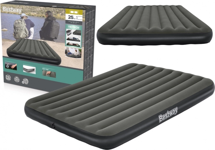 Bestway nafukovacia matrac queen tritech air 203 × 152 × 25 cm, dvojlôžko