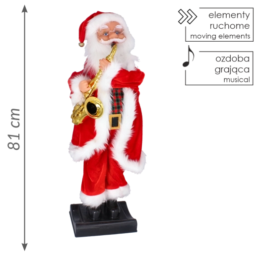 Veľkosť 81 cm pre lepšiu viditeľnosť