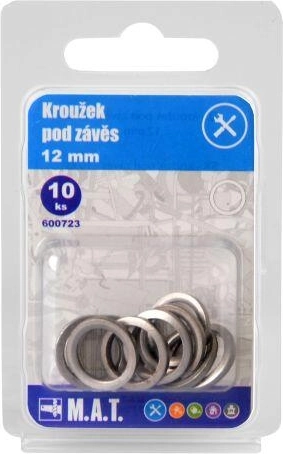 Dištančné krúžky pod záves 12 mm (10 ks)