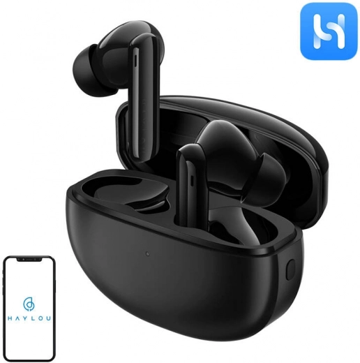 Bezdrôtové slúchadlá s aktívnym potlačením hluku HAYLOU, modrá