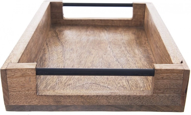 Exotické drevo manga s prirodzenou kresbou